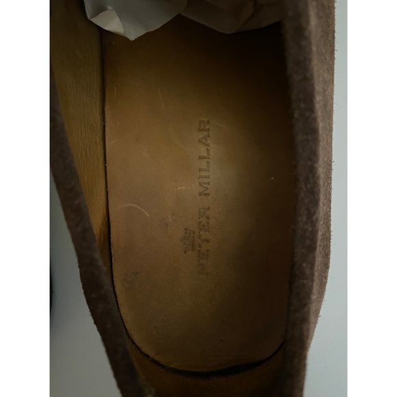 Peter Millar Crowders Suede Lace Up Shoes 12M Casual Non-Slip Comfort Slip-On - Picture 13 of 14